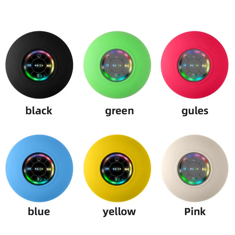 Portable Waterproof Bluetooth Shower Speaker